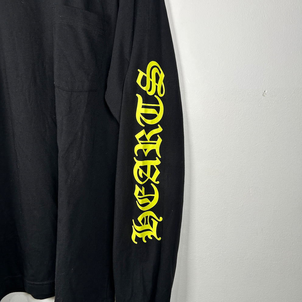 Chrome Hearts Yellow Spell Out Longsleeve Size XL