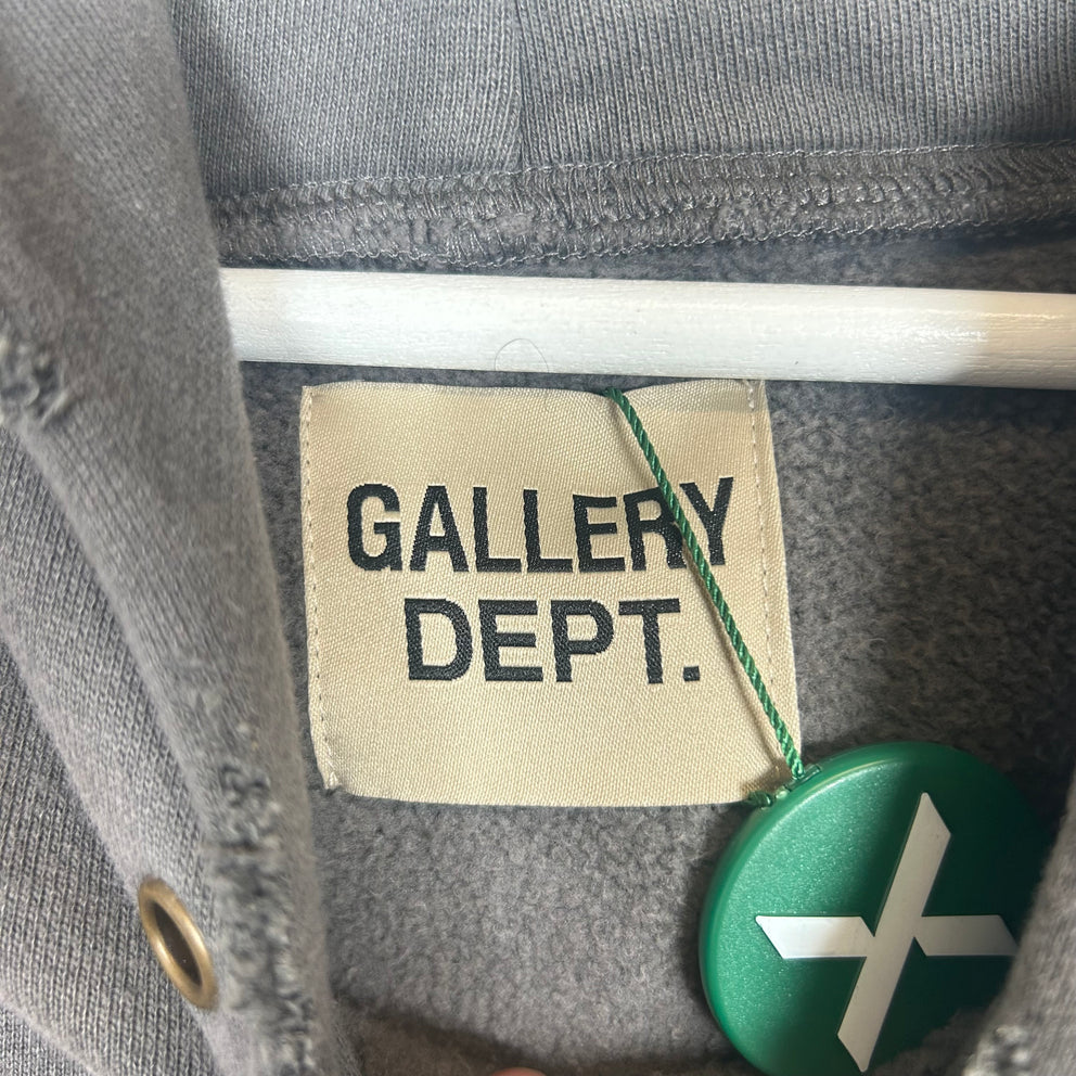 Gallery Dept Grey "Recycle" Hoodie Size M