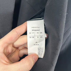 Rick Owens Knife Cut Cropped Blazer Size S
