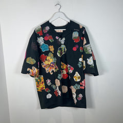 Marni All Over Flower Arrangement Print Shirt