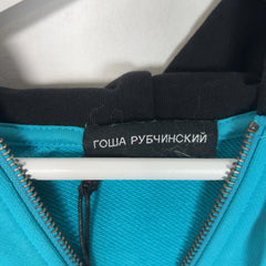 Gosha Rubchinskiy Graphic Logo Quarter Zip Hoodie