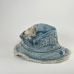 Kapital Light Boro Jean Bucket Hat
