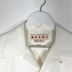 Marni White Camp Shirt Size M