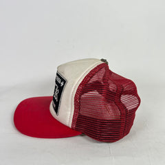Chrome Hearts Smoked Red Fuck Hollywood Trucker Hat