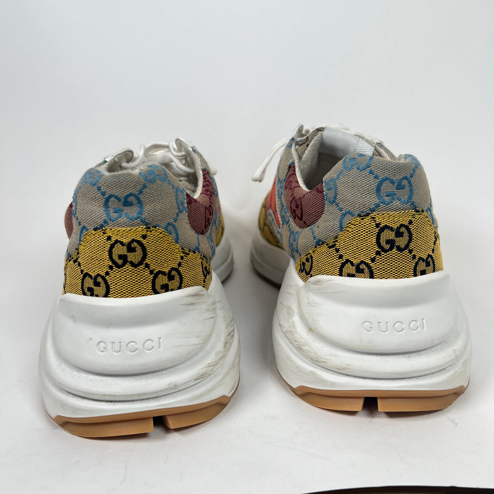 Gucci Multicolor GG Rhyton Sneaker Size GG 11