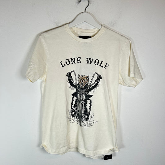 Gallery Dept Cream Lone Wolf T-Shirt Size S
