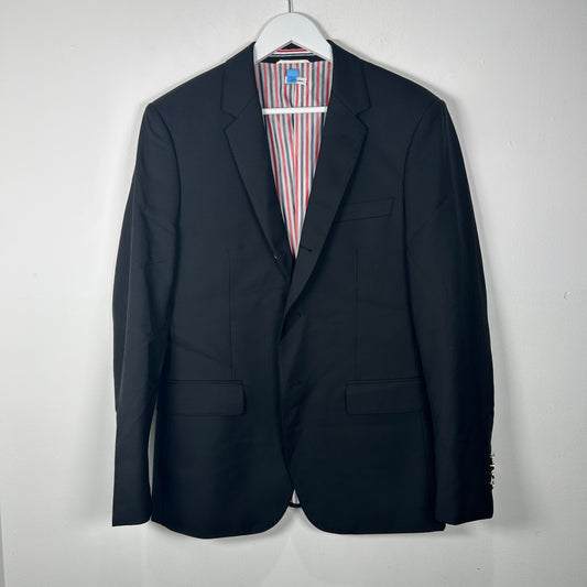Thom Browne Black Wool Blazer Jacket Size 3