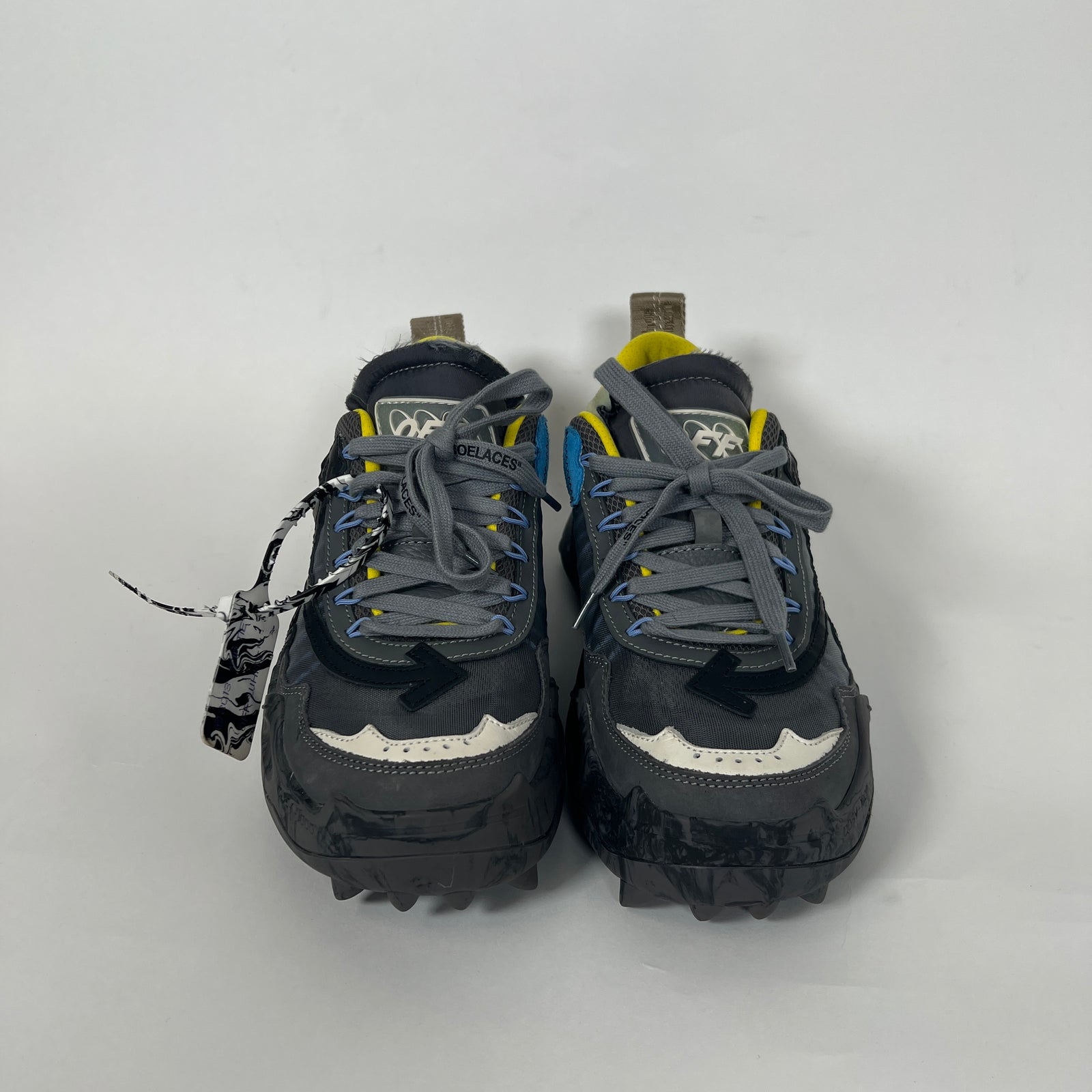 Off-White Grey Odsy 1000 Sneakers Size 40