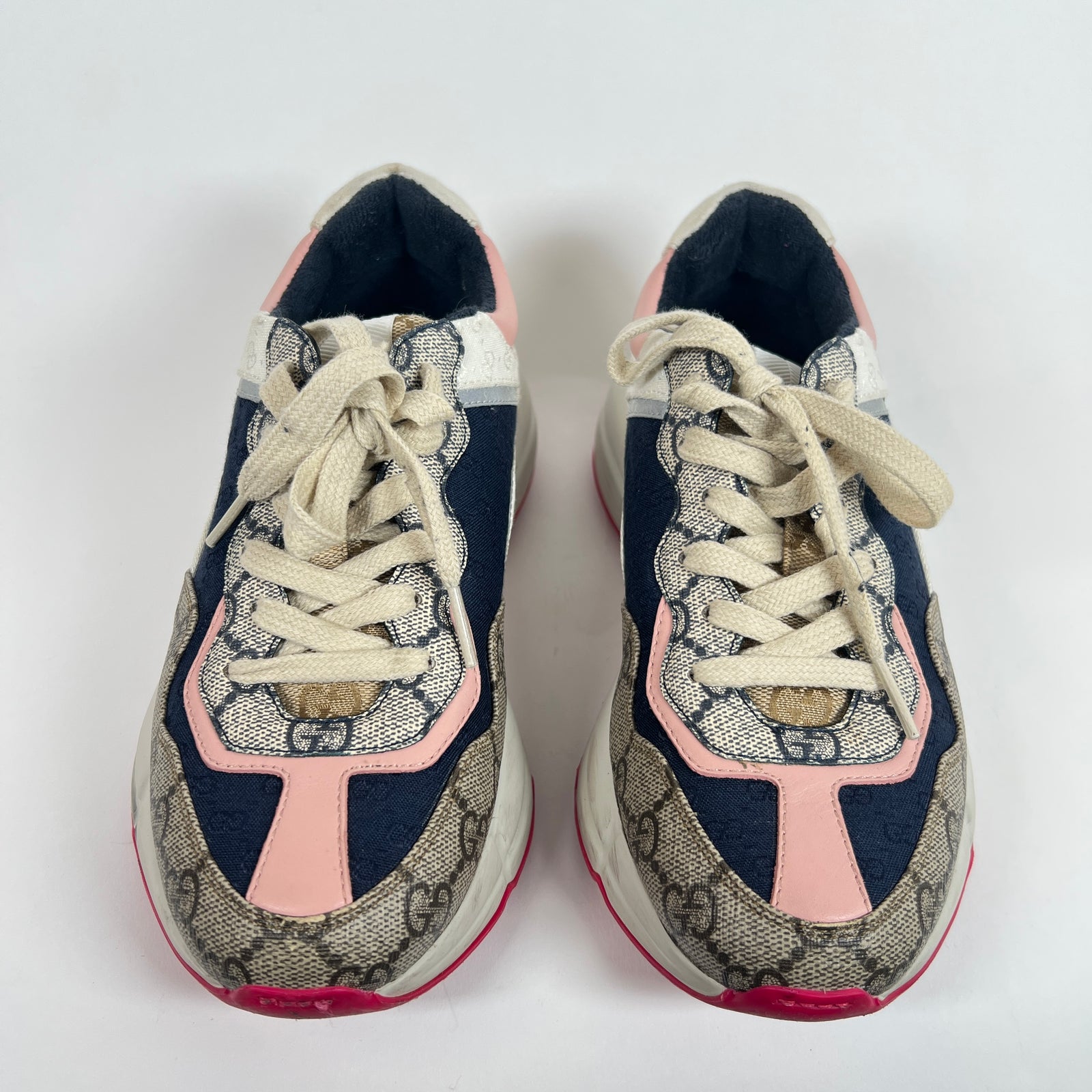 Gucci Multi Color GG Rhyton Sneaker Size 36