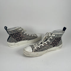 Dior B23 Cheetah High Top Sneaker Size 12