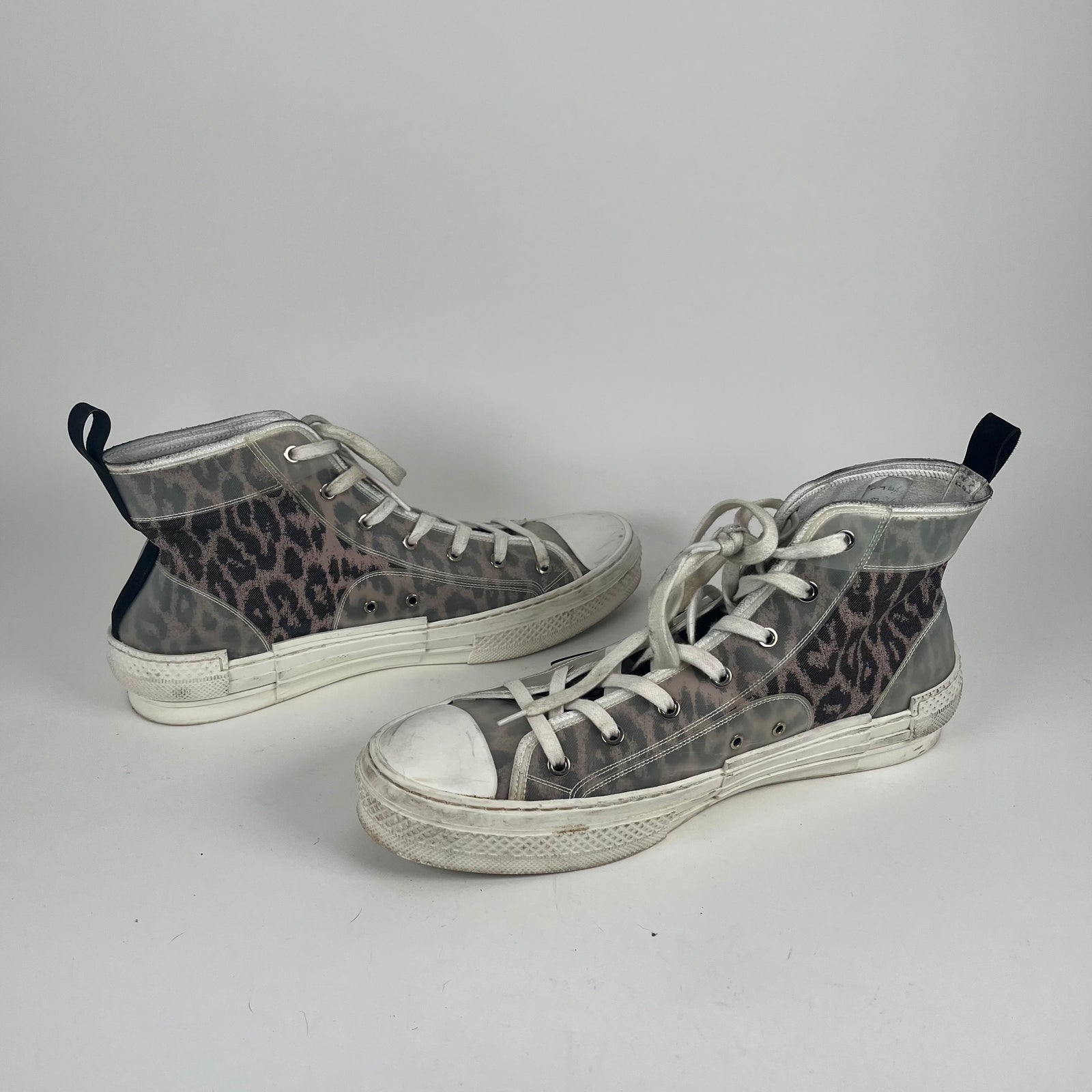 Dior B23 Cheetah High Top Sneaker Size 12
