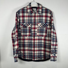 Isabel Marant Red/Blue Flannel Shirt Size S