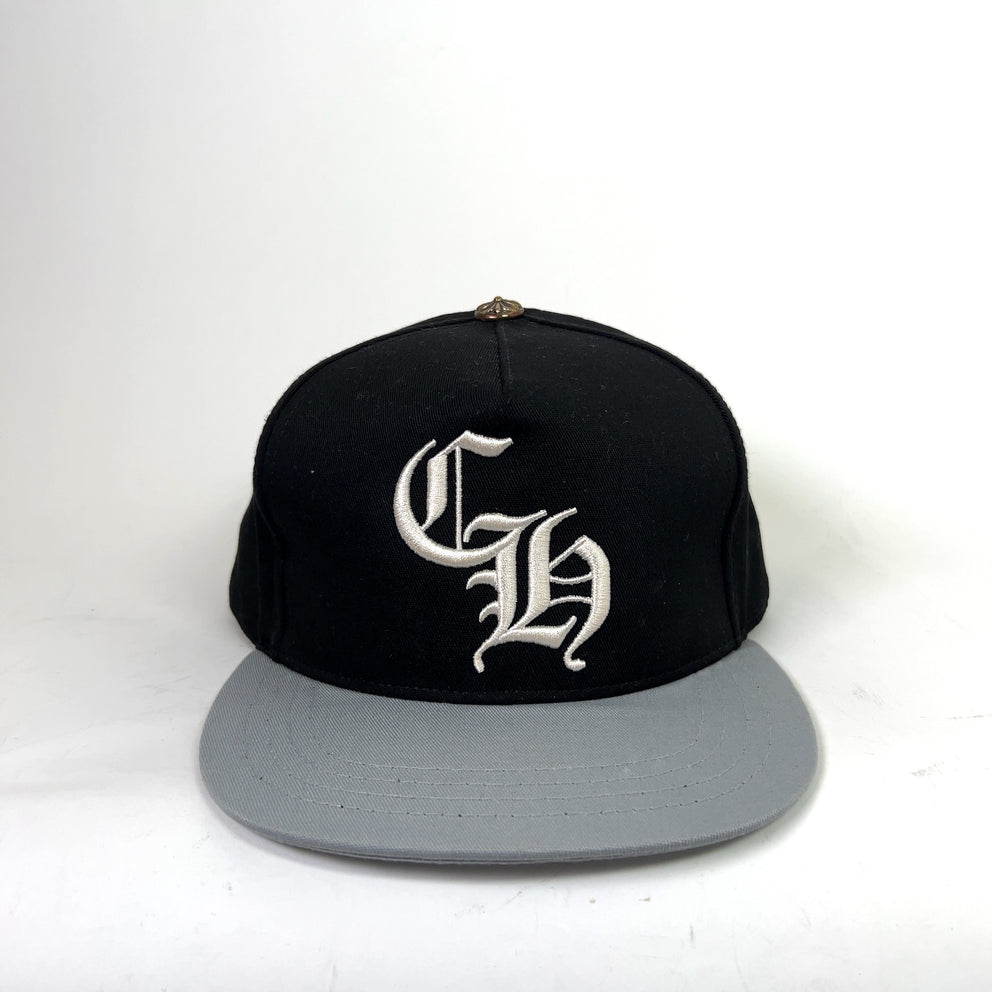Chrome Hearts Black CH Baseball Hat