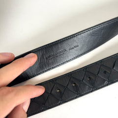 Bottega Veneta Intrecciato Leather Belt