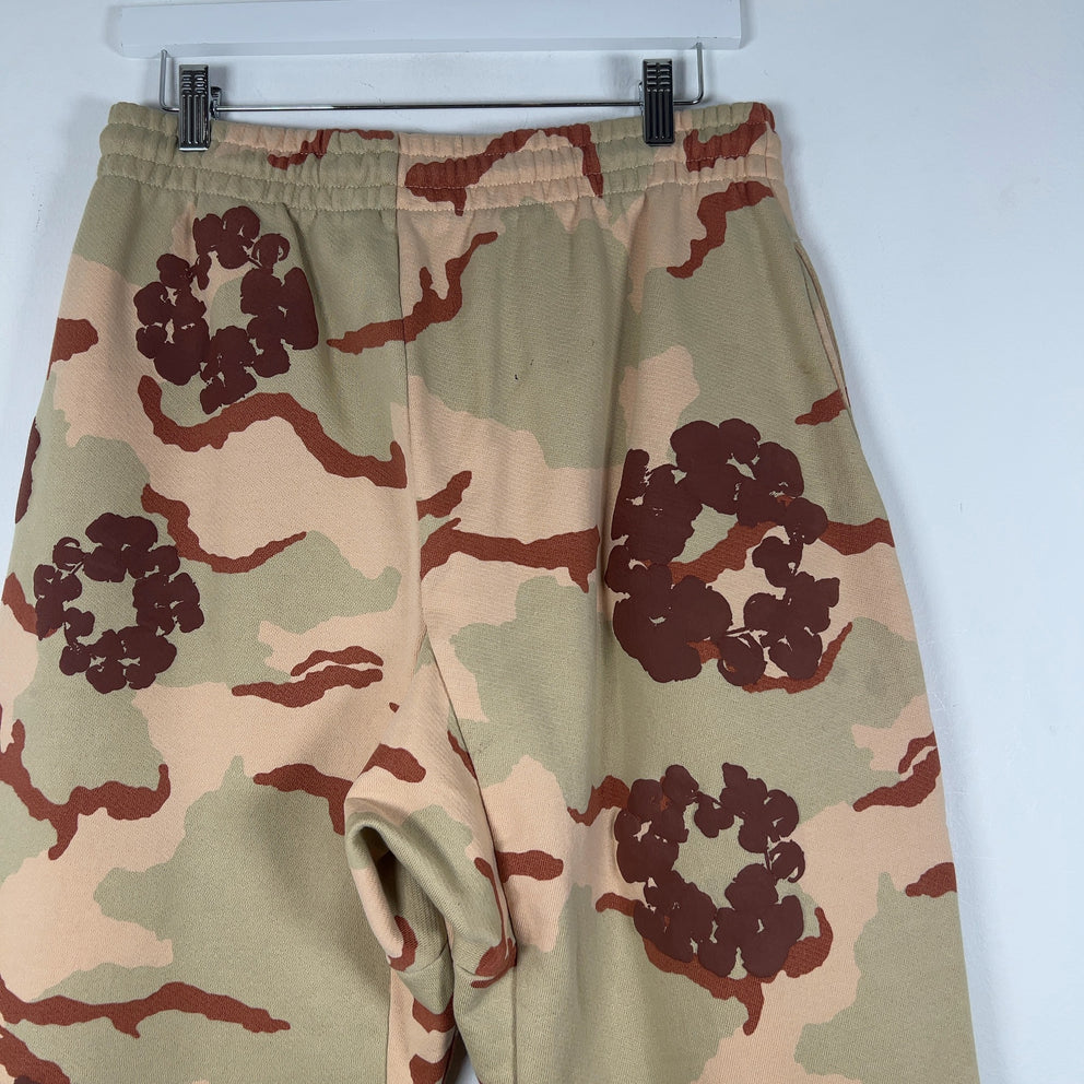 Denim Tears Cotton Wreath Desert Camo Sweatpants