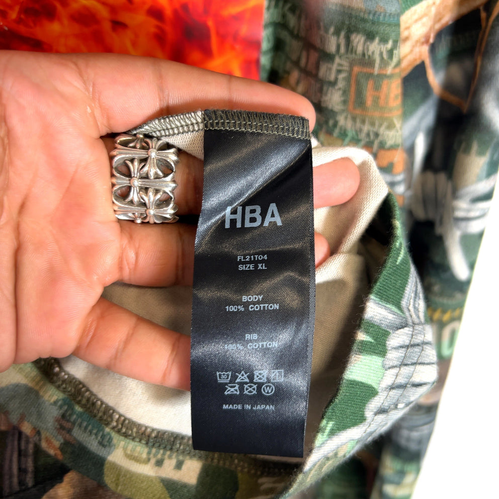 Hood By Air Ablaze Barbed Wire Longsleeve