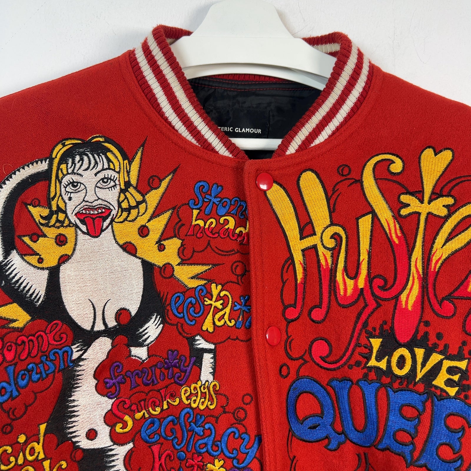 Hysteric Glamour Drug Queen Varsity Jacket