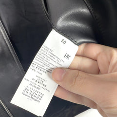 Maison Margiela SS16 Biker Moto Leather Jacket