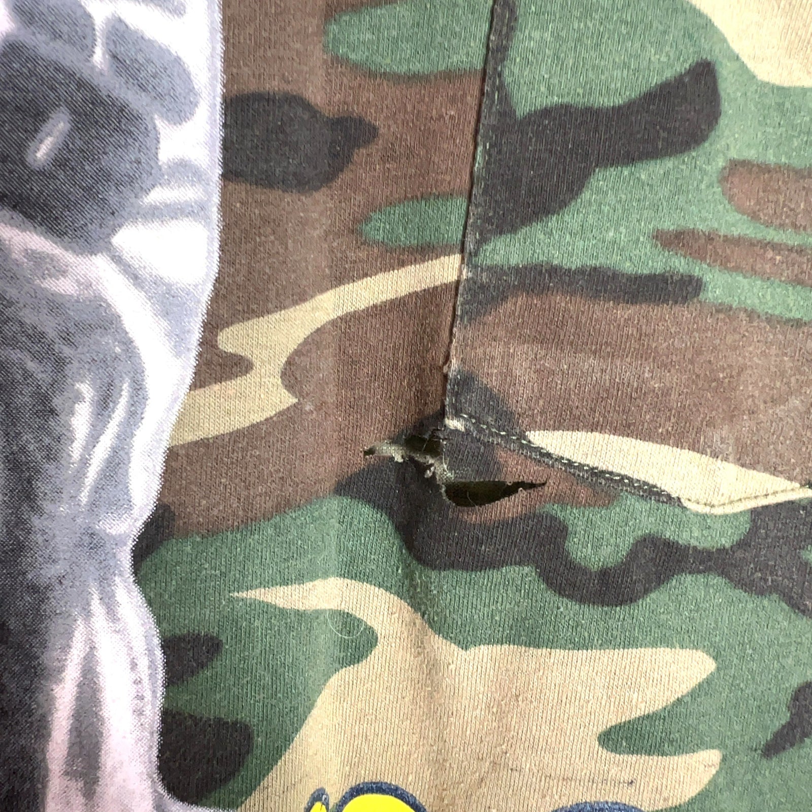 Sicko Camo 'Born From Pain' Osama Logo T-Shirt