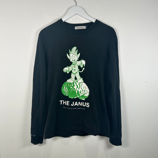 Undercover "The Janus" Black Longsleeve Size L