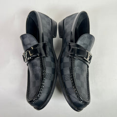 Louis Vuitton Damier Graphite Major Loafers