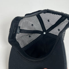 Amiri Paint Drip Logo Black Trucker