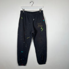 Gallery Dept Dark Grey Paint Splatter Sweatpants Size M