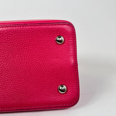 Louis Vuitton Capucines Red Taurillon Leather MM Handbag