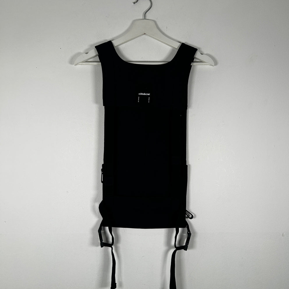 Cote&Ciel Black Nylon Vest Size OS