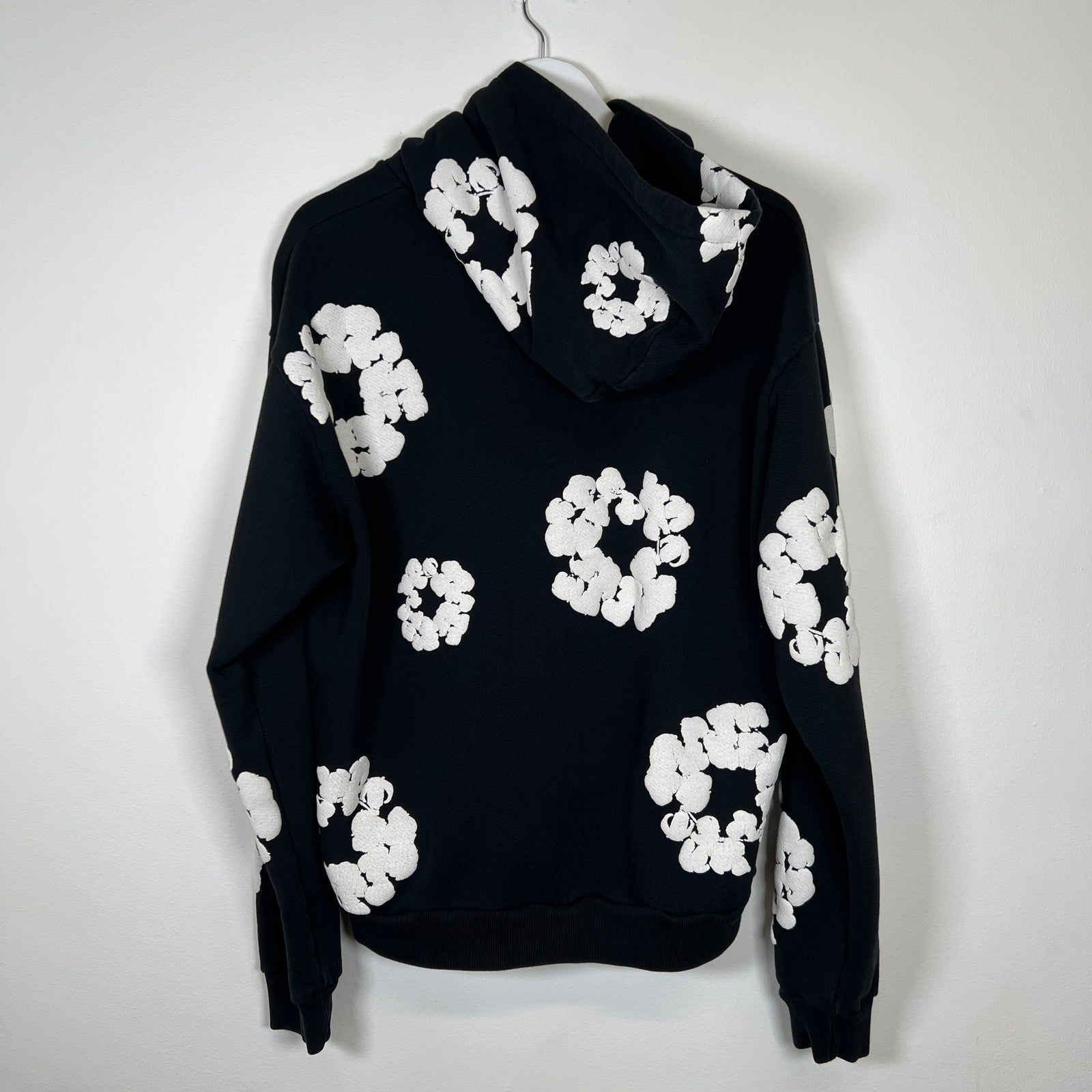 Denim Tears Black Wreath Hoodie Size XL