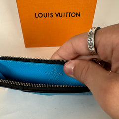 Louis Vuitton Blue Monogram Card Holder