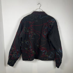 Fugazi Chain Stitch Trade Route Work Jacket