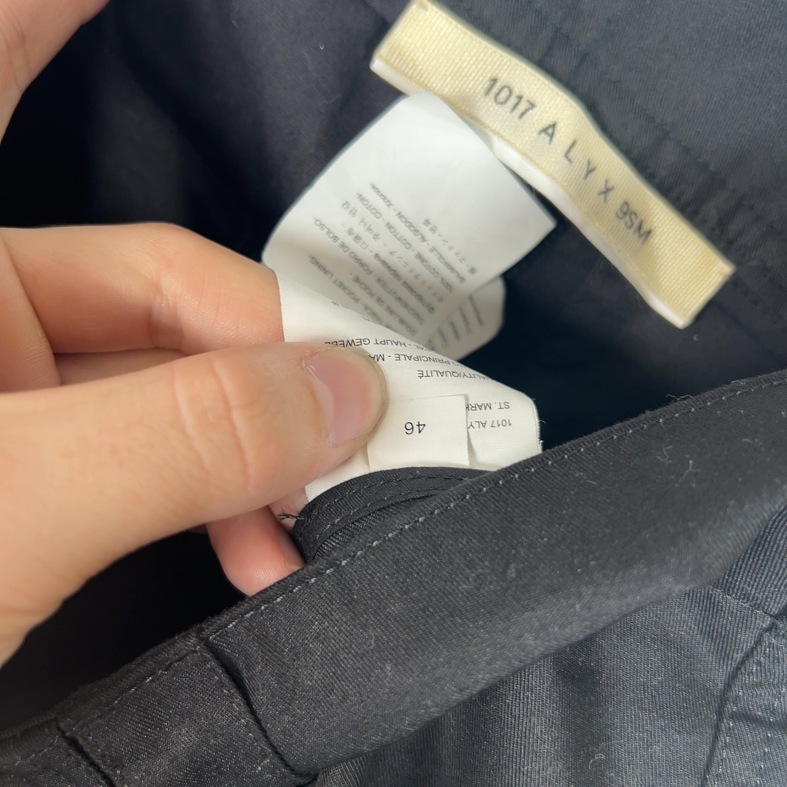 1017 ALYX 9SM Buckle Cargo Pants