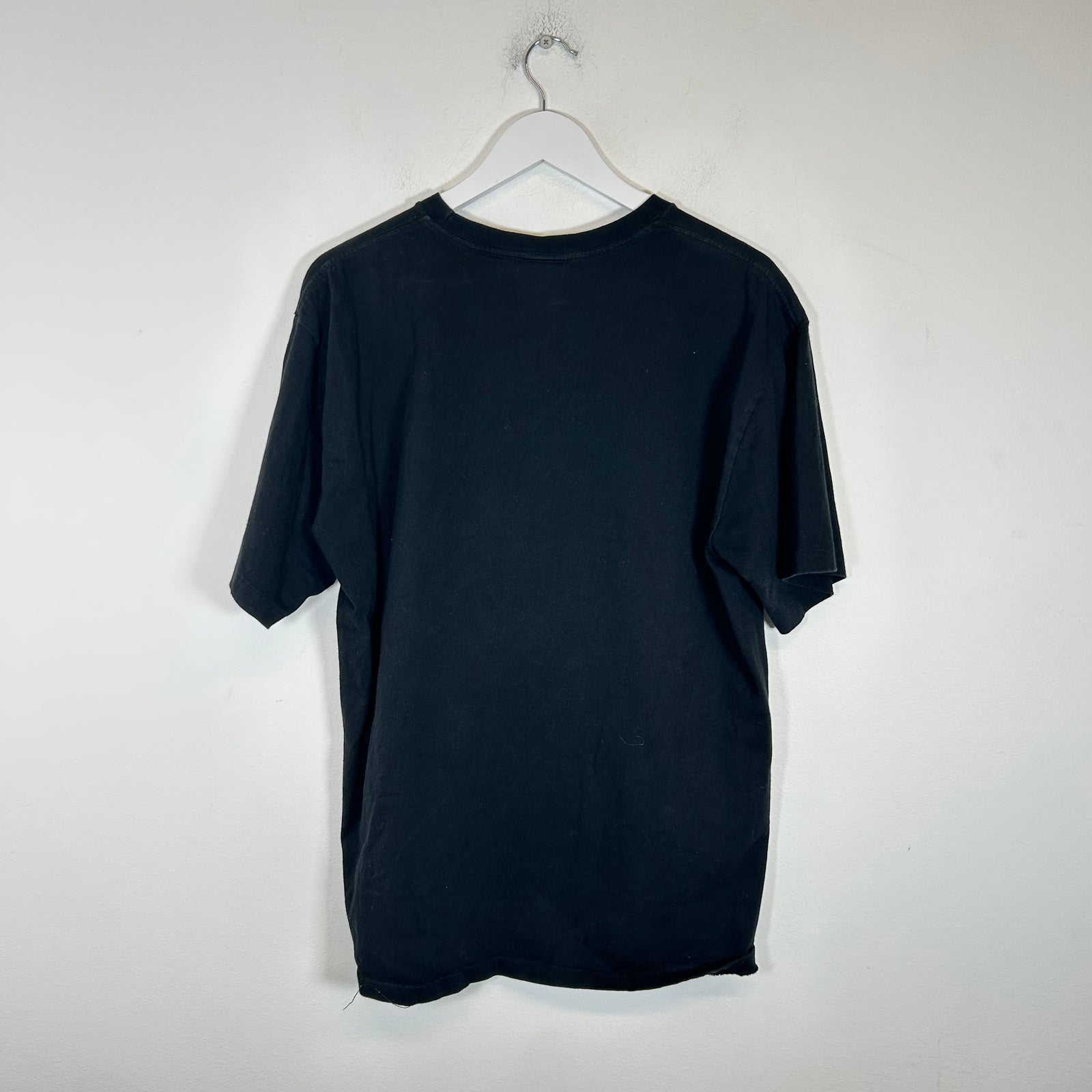 Bape Black STA Denim Pattern T-Shirt Size XL