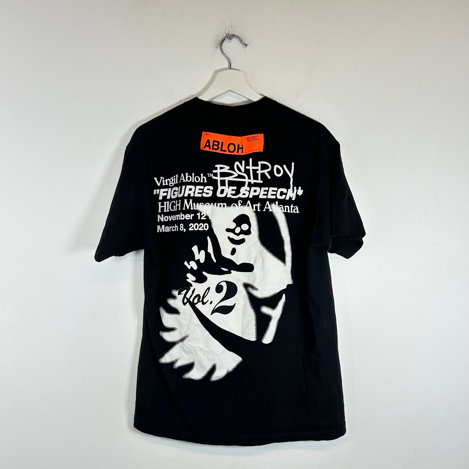 (B)Stroy x Virgil Abloh Black High Musuem Of Art T-Shirt Size M