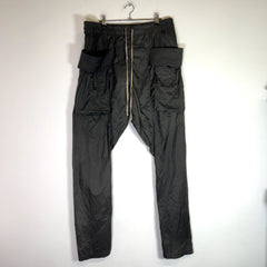 Rick Owens SS17 Nylon Creatch Cargo Pants