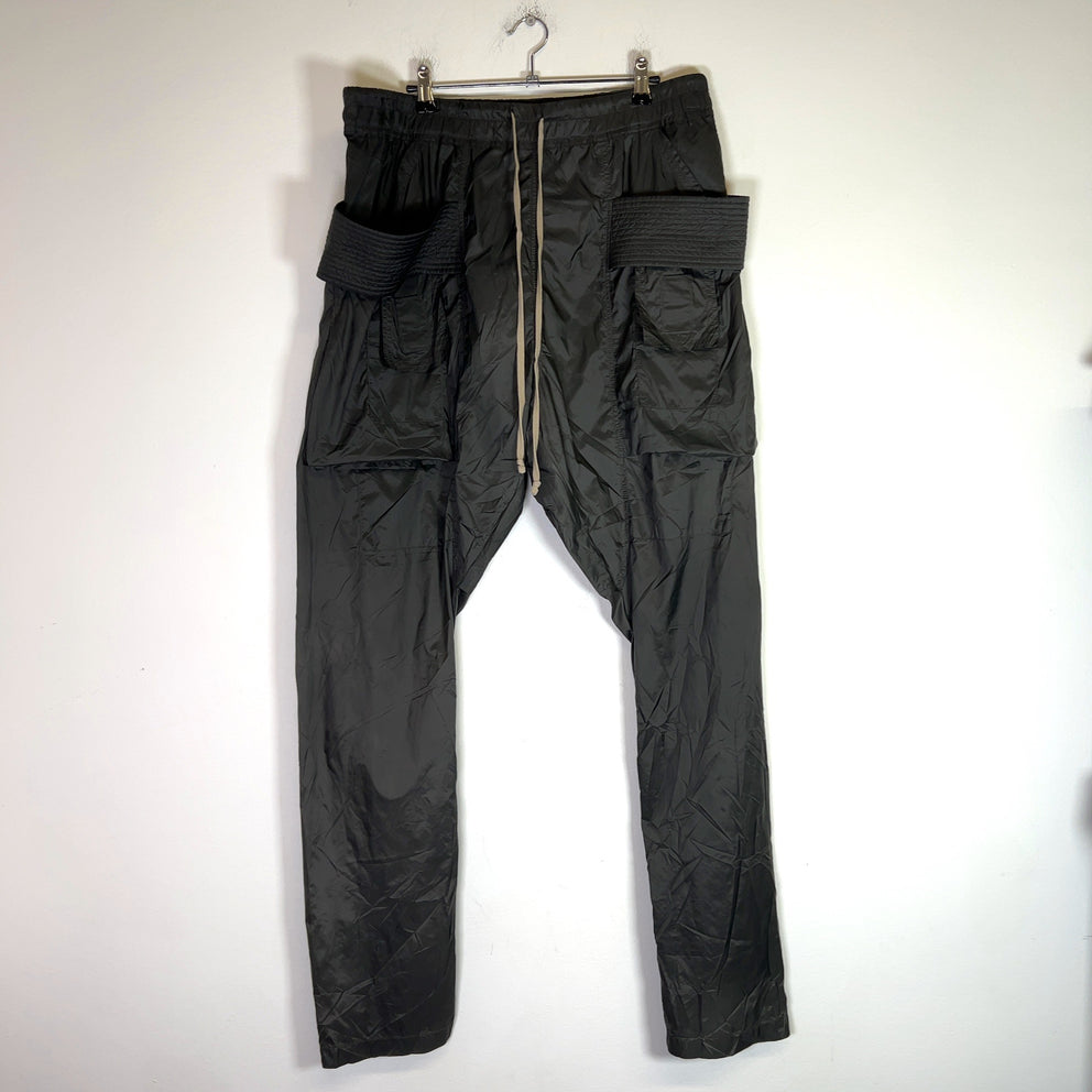 Rick Owens SS17 Nylon Creatch Cargo Pants