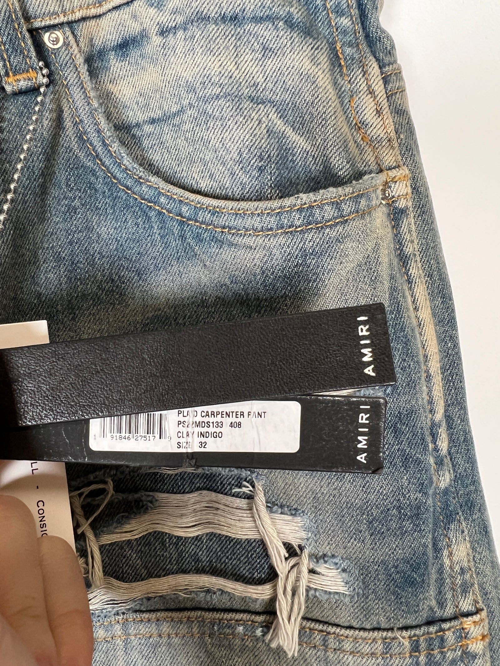 Amiri Carpenter Jeans Size 32