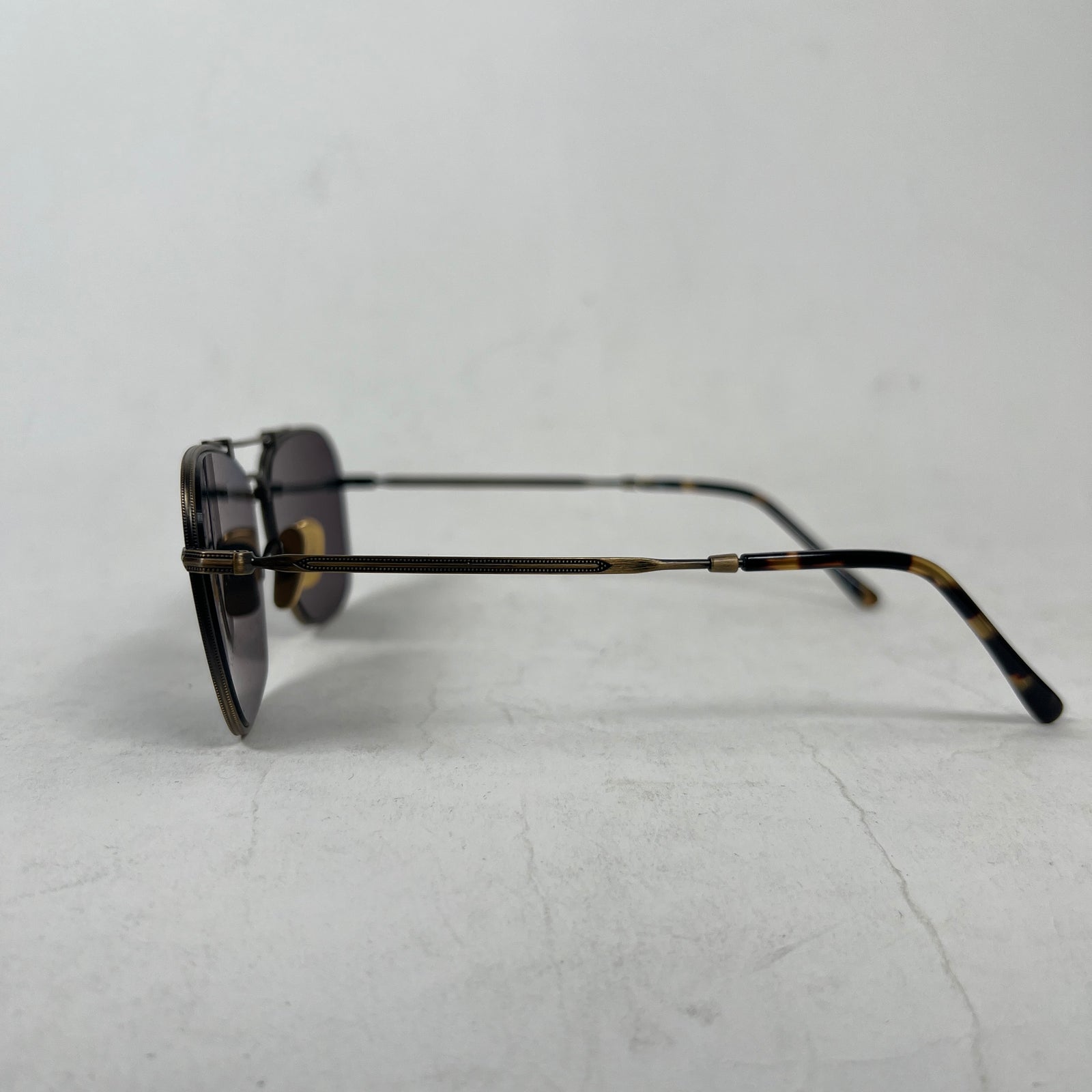 Ray Ban Caravan Titanium Black/Bronze Sunglasses