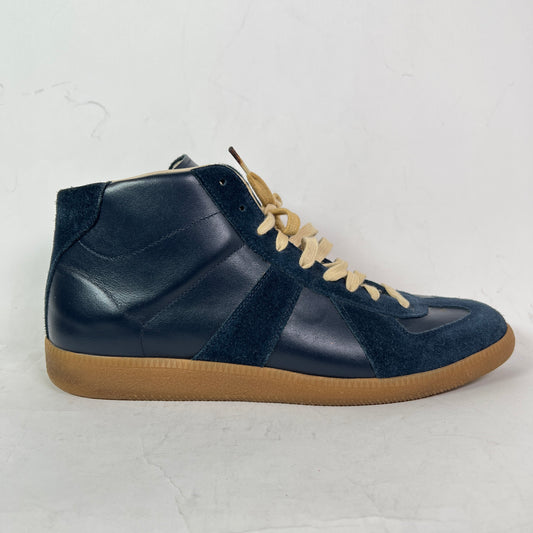 Maison Margiela Navy Mid-Top Replica Gats Size 45