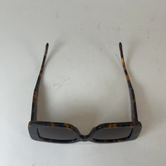 Palm Angels Large Square Tortoise Shell Frame Sunglasses