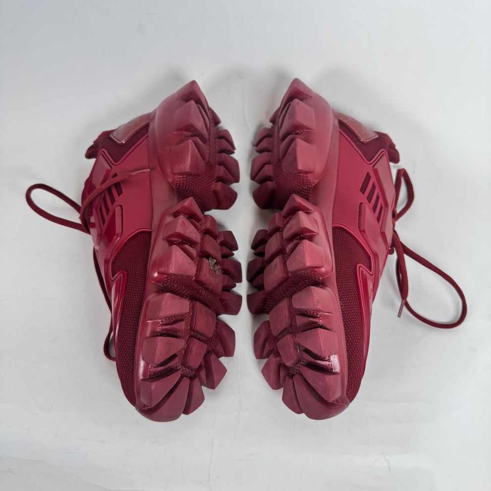 Prada Burgundy Red Cloudbust Size 9