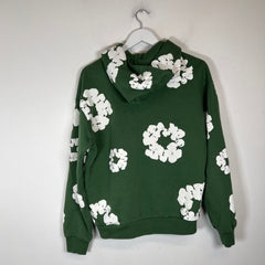Denim Tears Green Wreath Hoodie Size M