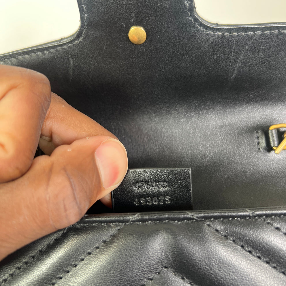 Gucci Super Mini GG Marmont Bag
