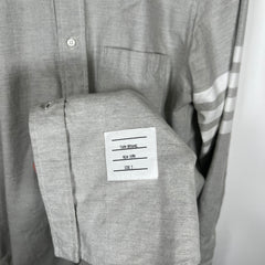 Thom Browne Grey Button Up Shirt Size S