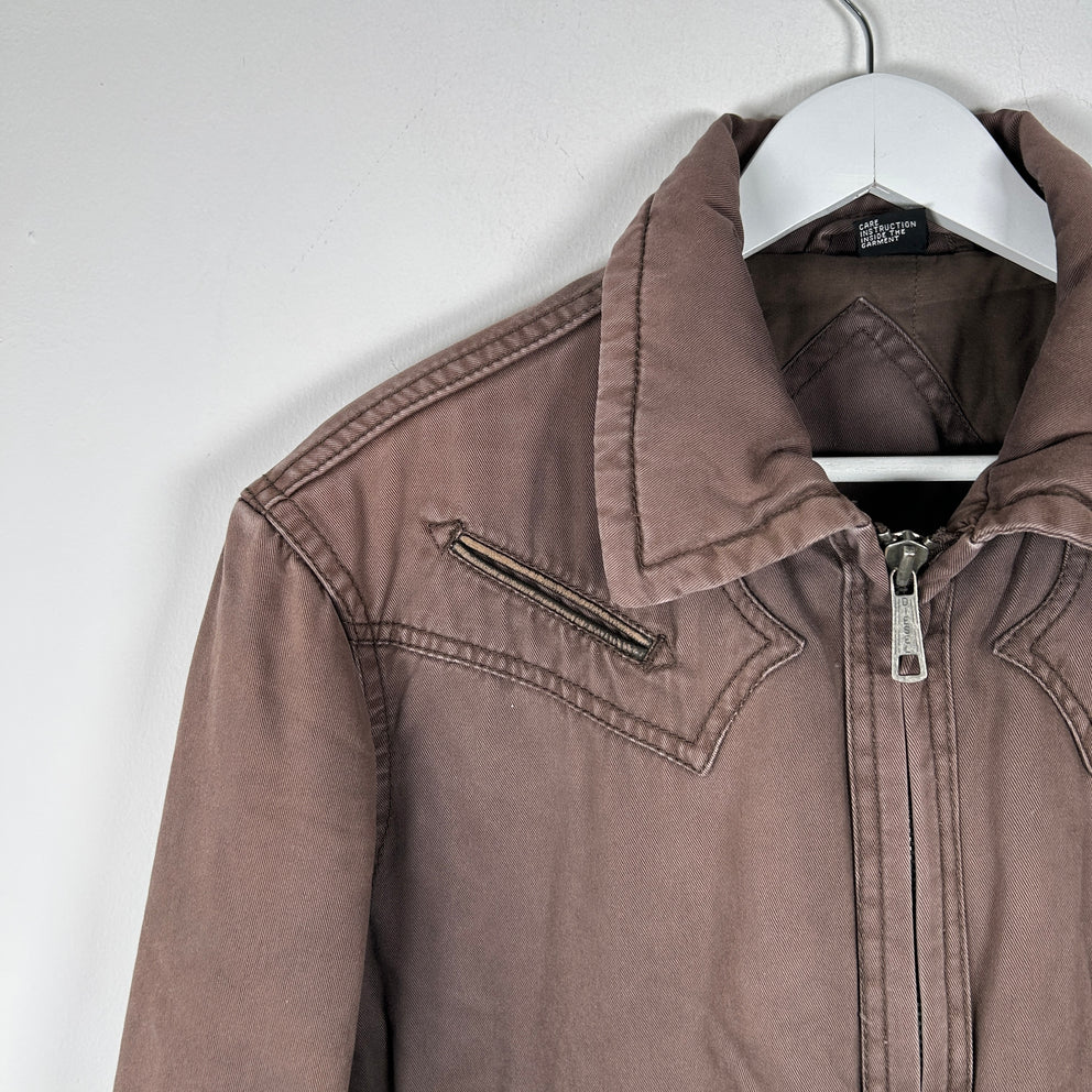 Diesel Western Flight Style Bomber Jacket Size L