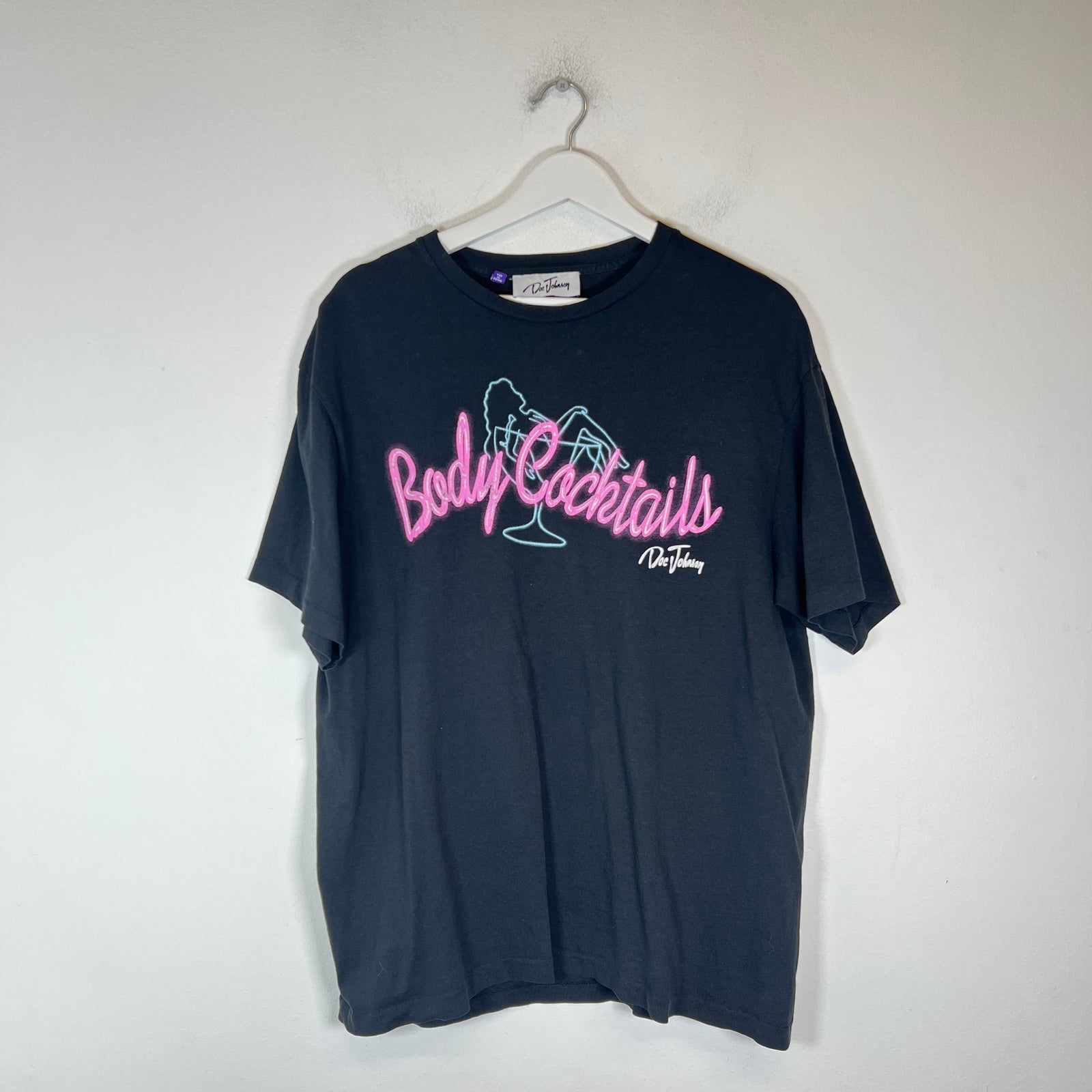Gallery Dept x Doc Johnson Black Body Cocktails T-Shirt Size L