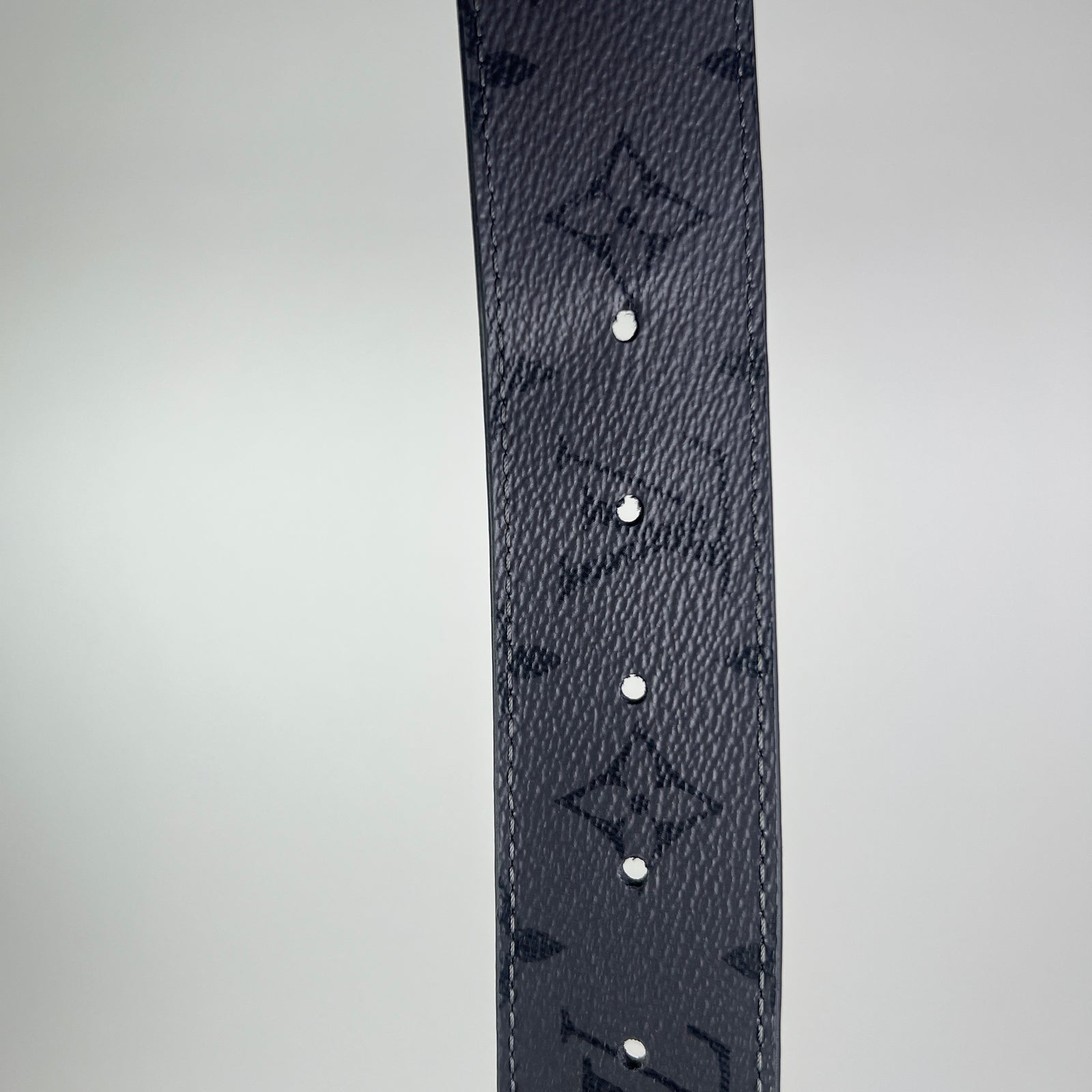 Louis Vuitton Eclipse Monogram LV Initiales Belt