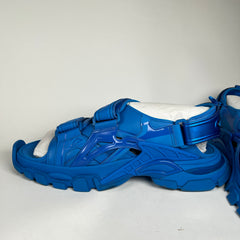 Balenciaga Blue Track Sandals Size 45
