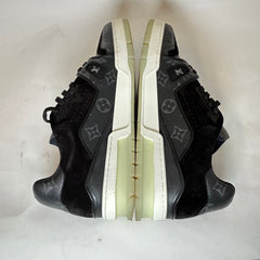 Louis Vuitton Black Monogram Trainer Size LV  9